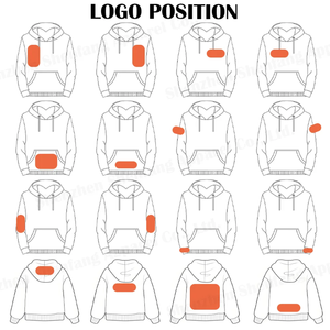 เสื้อฮู้ดผ้าฝ้ายขนาดใหญ่โอเวอร์ไซส์พร้อมฮู้ดผ้าไหมมีฮู้ดผ้าพัฟฟ์พิมพ์ลายซับใน - Product Image 6