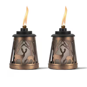 Paquete de 6 antorchas Tiki exteriores de acero inoxidable para jardín, disponibles al por mayor y a precio barato, directo de la fábrica India - Product Image 2