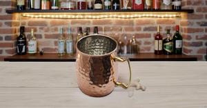 Steel Moscow Mule Mugs/Cups with Nickel Lined 100% Food Grade Copper Design <b>Gift</b> Cup - Product Image 5