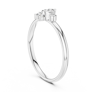 Anillo de joyas de cuarzo ajustable de 14K para mujer, accesorio de lujo del fabricante de joyas de diamantes - Product Image 3