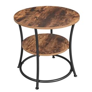 High Quality Custom <b>Wood</b> and Metal Side <b>Table</b> Modern Design for Home Garden or Office Wholesale Living Room Furniture - Product Image 3