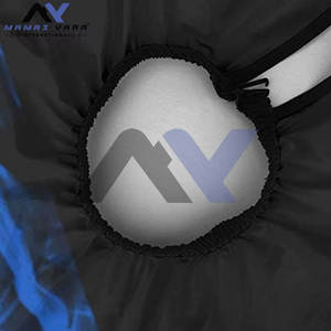 Poncho de salon de coiffure imperméable extra large en gros, cape de coupe de cheveux, design du drapeau du Honduras, styliste professionnel, polyester - Product Image 5