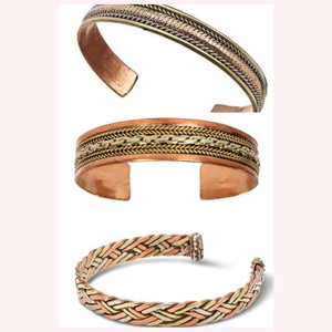 Bohemian <b>Copper</b> Rope <b>Bracelet</b> Handmade Healing Wristband for Balance, Circulation & Positive Vibes Thoughtful Gift - Product Image 4