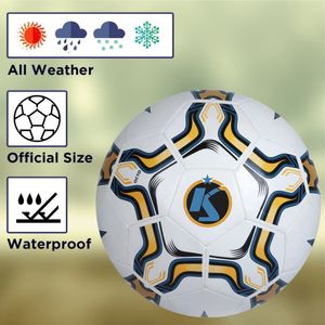 Balones de fútbol de goma oficial tamaño 5 con logotipo personalizado para entrenamiento y entretenimiento deportivo - Product Image 2