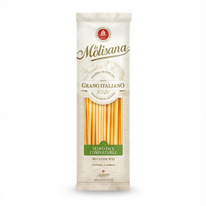 Pasta Molisana No. 012 Trigo Duro Sin Refinar Bucatini 500g Paquete de 24 Unidades - Product Image 2