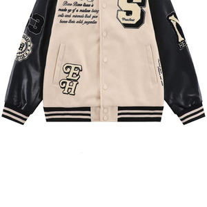 Top qualité Unique Design versity vestes Hommes Et Femmes Varsity Jacket Top Vente Vêtements De Mode Véritable Varsity Vestes - Product Image 5