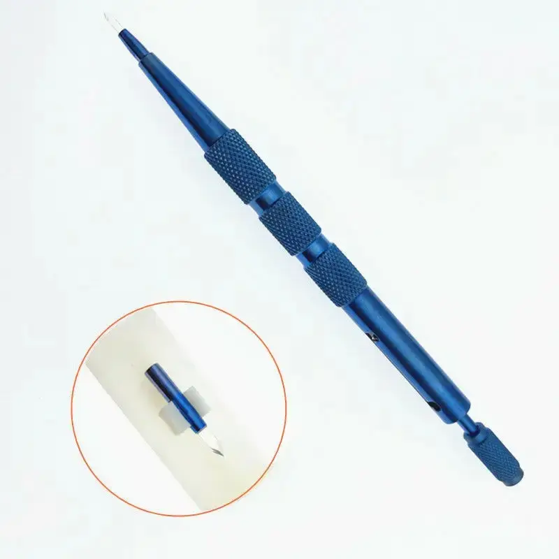 Ophthalmic Sapphire Single Edge Blade Surgical Blade Reusable Eye Single Edge Knife Tools Surtechs Instruments