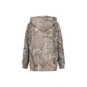 Sweat-shirt à capuche en polaire camouflage pour femmes, impression numérique personnalisée, logo brodé sur le devant, coton décontracté, poids lourd, hiver - Product Image 3