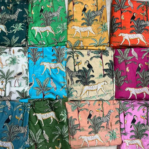 Sanganeri Hand Block Printed Organic Cotton Cambric Fabric Natural Wooden Blocks Handmade Craft for Boys Curtains Covers - Product Image 6
