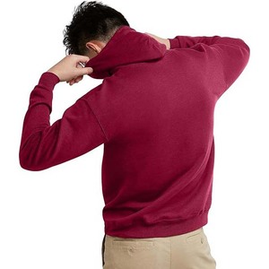 Sudadera con capucha de lana de algodón para hombre, jersey de ajuste Regular, estampado DTG personalizado, bordado, ligero, forrado, ropa de calle informal ecológica - Product Image 2