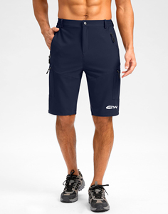 กางเกงขาสั้นออกกำลังกายสำหรับผู้ชายกางเกงขาสั้นผ้ายืดแบบลำลองผ้าสแปนเด็กซ์มีลายโลโก้ออกแบบได้ตามต้องการฤดูร้อน - Product Image 3