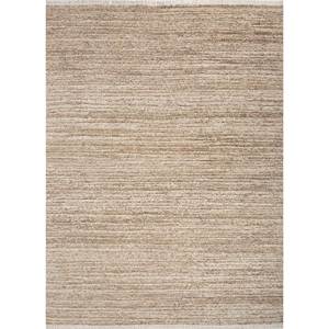 พรมขนสัตว์อัฟกันถักมือลายทางสไตล์ทับริซ รุ่นฮูลา ไอวอรี่ สำหรับบ้าน ห้องนั่งเล่น ห้องนอน หรือทางเดิน-ENM-1508 - Product Image 1