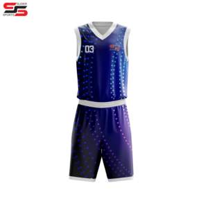 Uniforme de baloncesto para hombre de alta calidad, uniforme de baloncesto con logotipo personalizado, uniforme de baloncesto hecho a medida - Product Image 3