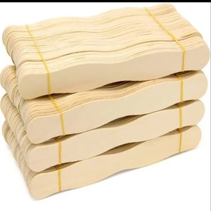 Bâtons d'éventails à main en bois de 8 pouces pour éventails de mariage artisanaux écologiques Style classique traditionnel Stock disponible - Product Image 2