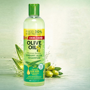 Custom Private Label Olive Oil Hair <b>Shampoo</b> and Conditioner Set Nourishing Detangling <b>Shampoo</b> for Natural Curly Hair Factory - Product Image 2