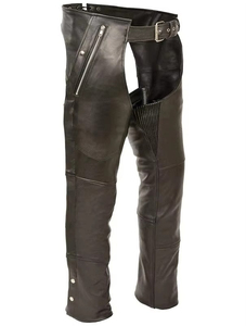 Chaps en cuir pour hommes avec design confortable réglable, pantalon chaps en cuir pour hommes avec un look décontracté et élégant, chaps en cuir pour hommes - Product Image 4