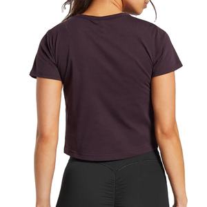 Top corto hecho a medida para mujer, peso ligero y transpirable, camiseta fácil de usar con Top corto de Material duradero en Nurak - Product Image 2