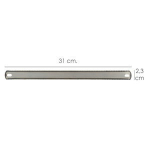 Hoja de sierra de acero al carbono, 2 filos de corte (Paquete de 5 piezas) - Product Image 2