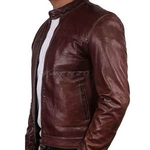 Chaqueta de Motociclista para Hombre, Ligera, con Logotipo Frontal, de Cuero Recubierto, Impermeable, Transpirable y Resistente al Viento, Fácil de Usar, Ideal para Invierno, Gran Venta - Product Image 3