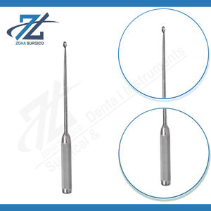 Curette osseuse droite manuelle Shroeder, 310 mm de long, largeur 6 mm, acier inoxydable, instruments chirurgicaux certifiés CE, fabriqués au Pakistan - Product Image 3