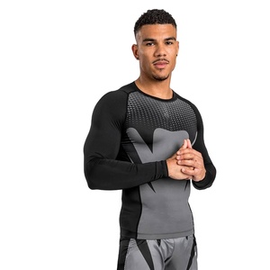 Super vente Rash Guard pour hommes MMA Wear personnalisé maille élégant panneau Compression Fit Gym Rash Guards sur des prix très bas - Product Image 4
