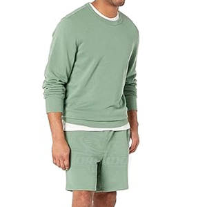 Design personnalisé pour hommes Short en molleton de coton de couleur unie pour hommes Short en molleton de coton respirant pour hommes - Product Image 4