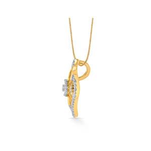 Collar con Colgante de Perla de Agua Dulce y Circonita, Chapado en Rodio y Oro de 14k - Product Image 3