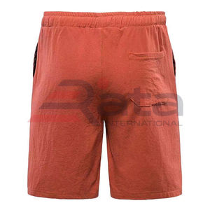Men's Casual Summer <b>Shorts</b> Comfortable Cotton Simple Pants with Solid Pattern Digital Printing New Fashion Beach <b>Trousers</b> - Product Image 3