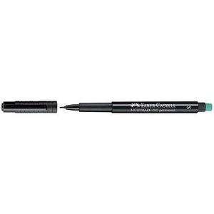 Stylo marqueur noir à pointe fine - Faber-Castell Multimark 1523 0,4 mm - Product Image 1