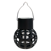 Lampe torche solaire LED suspendue pour jardin avec capteur de lumière et batterie incluse ATMOSPHERE LOFT BROKEN THROUGH