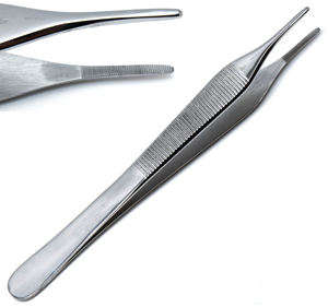Pinces à tissus en acier inoxydable de haute qualité 440, pinces dentaires, pinces à tissus, pansements, poignée antidérapante, pinces chirurgicales - Product Image 4