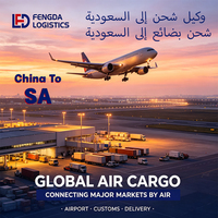 Transporte Aéreo de Carga DDP Puerta a Puerta, Importador a Arabia Saudita, Transporte Rápido al Aeropuerto Internacional Rey Khalid