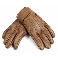 Guantes de Motocicleta de Cuero Encerado de Alta Calidad, Personalizados, para Deportes al Aire Libre, Estilo Café Racer, Vintage, Clásicos, con Protección en la Palma
