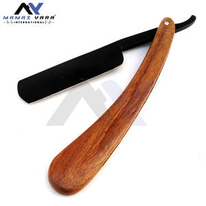 Navaja de Afeitar Recta para Dar Forma a la Barba, Líneas Nítidas, Bordes Limpios, Afeitado Suave, Navajas Plegables para el Cuidado Facial Masculino y Estilizado del Vello Facial - Product Image 2