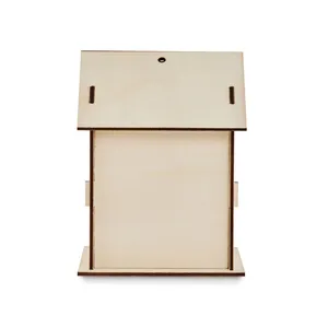 Kit de nichoir pour oiseaux PAINTHOUSE en bambou et bois personnalisé - Gadgets uniques - Product Image 2