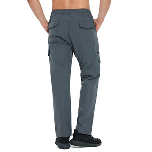 Streetwear personnalisé, pantalon baggy en coton à jambes larges pour hommes, multi-poches, lavage à l'acide, soleil, pantalon cargo pour hommes, pantalon de survêtement tricoté - Product Image 6