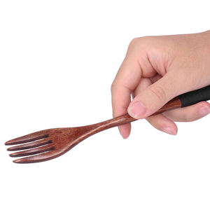 Juego de Cubiertos de Madera para Camping, Hechos a Mano, Ecológicos, Modernos y de Lujo, Cuchara para Servir con Mango Largo, Origen India, Varios Colores y Diseños - Product Image 5