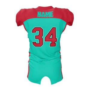 Maillot de football américain de bonne qualité nouveau style pour adultes nouveau design respirant maillots de football américain - Product Image 2