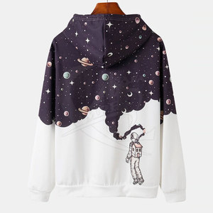 Sudaderas con capucha de sublimación de ropa informal Sudaderas con capucha de sublimación de gran tamaño Sudaderas con capucha de sublimación hechas a medida - Product Image 2