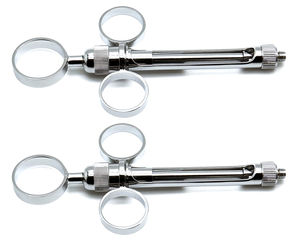 กระบอกฉีดยาดูดเสมหะสแตนเลสแบบใช้ซ้ำได้สำหรับงานทันตกรรม ขนาด 1.8 มล. 2.2 มล. แบบใช้มือ ได้รับการรับรองมาตรฐาน CE ด้ามจับออกแบบตามหลักสรีรศาสตร์ สำหรับมืออาชีพ - Product Image 2