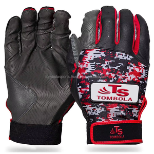 OEM nueva moda profesional adulto/joven cuero béisbol bating guantes béisbol bateo guantes al por mayor personalización guantes - Product Image 4