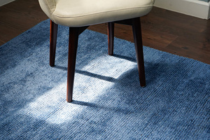 Alfombra de lana moderna hecha a mano, tapiz geométrico tejido a mano de estilo bohemio, corredor de pieza llamativa colorida para el hogar, altura de pila de felpa - Product Image 5