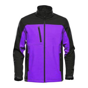 แจ็คเก็ตซอฟต์เชลล์ผู้ชายขายส่งแบบ OEM สำหรับกิจกรรมกลางแจ้ง กันลม กันน้ำ - Product Image 5