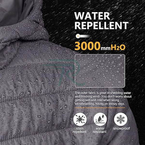 Chaqueta Safari para Hombre, Primavera, Delgada, Cuello Alto, Transpirable, Impermeable, para Montañismo, con Logotipo Personalizado - Product Image 6