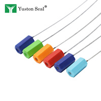 Sello de Cable de Acero YTCS107, Diámetro de 1.0 mm y 1.8 mm, Longitud Opcional, para Envío, Almacén y Aduanas