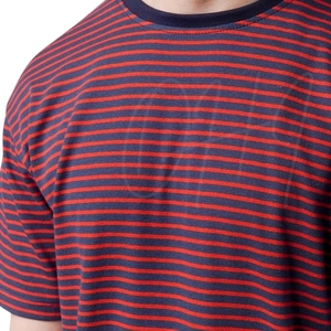เสื้อยืดผู้ชายแบบเรียบ 100% ผ้าฝ้าย ทรงหลวม สวมใส่สบาย คอกลม แขนสั้น เป็นมิตรกับสิ่งแวดล้อม แห้งเร็ว ขายส่งจำนวนมาก - Product Image 5