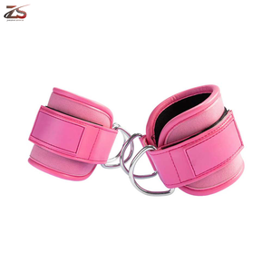 Correas de tobillo Cinturón de levantamiento de pesas acolchado de neopreno ajustable Entrenamiento de fitness de Pakistán - Product Image 6