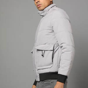 Chaqueta de Burbujas Nueva y Moderna para Hombre, Chaqueta de Invierno Transpirable y Cortavientos, Tejido de Lona - Product Image 2