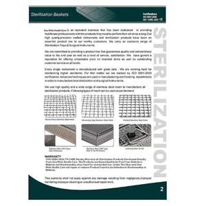 Contenedores profesionales/cajas/mallas de alambre/cestas instrumentos endoscópicos oftálmicos - Product Image 5