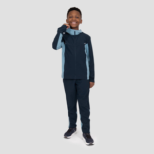 เสื้อแจ็คเก็ตกันลมสำหรับเด็กผู้ชายเสื้อกันลมกันน้ำมีสีแบบกำหนดเอง - Product Image 3